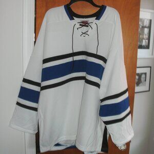 Vintage K1 Sportswear Toronto Maple Leafs  Hockey Jersey Blank White & Blue ~ XL
